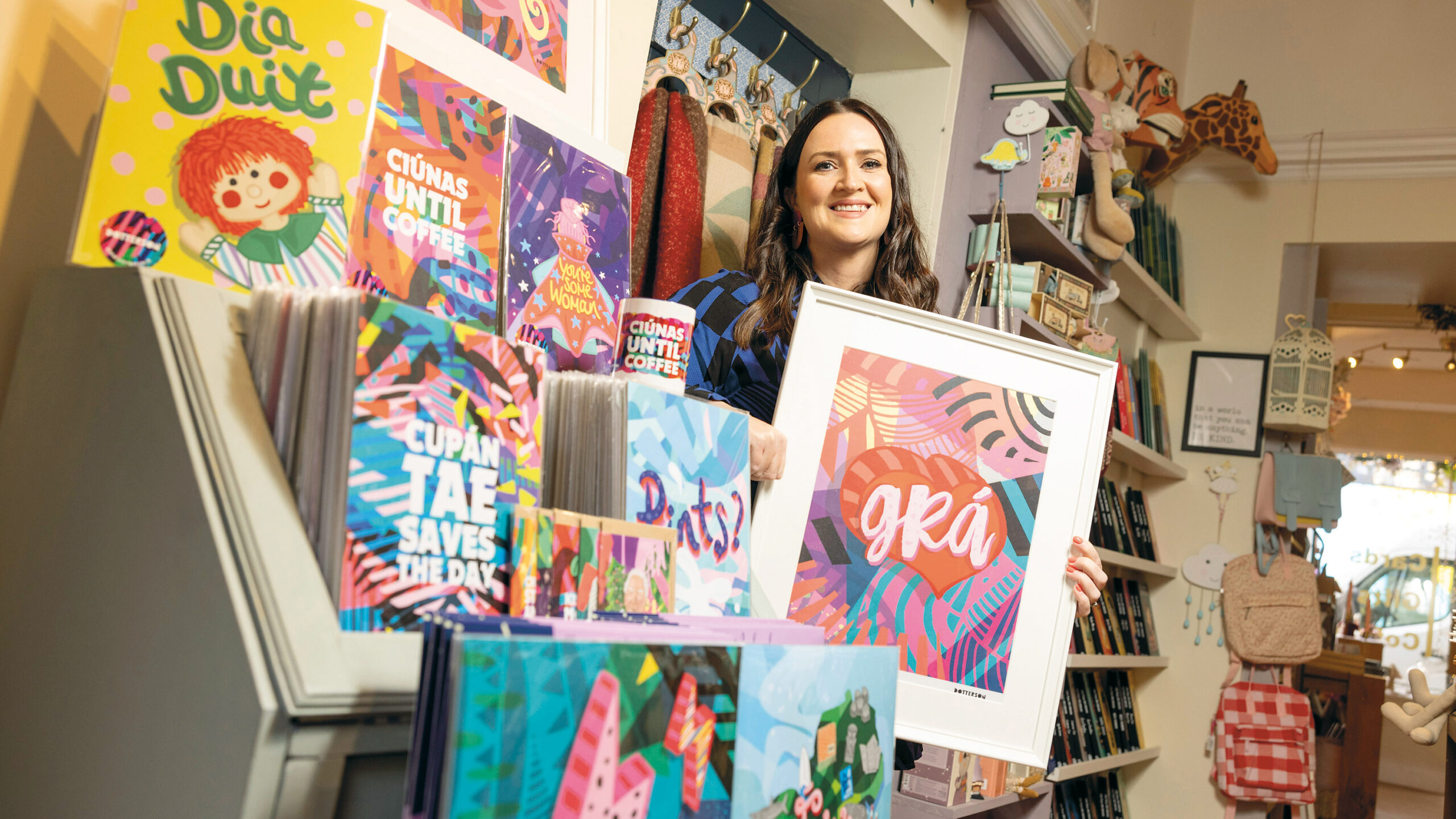 Designer Sarah Patterson. 30/11/2023Picture by Fergal Phillips